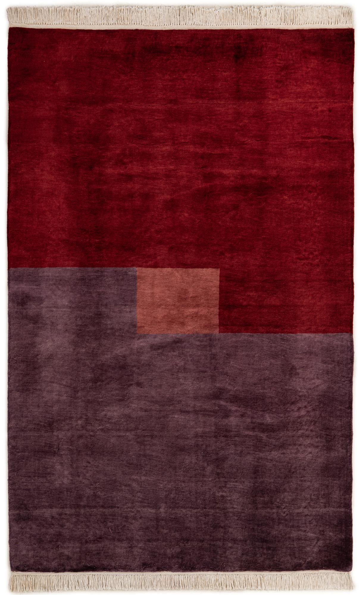 5' 3 x 8' 4 Hand Knotted Kashkuli Gabbeh Wool Rug