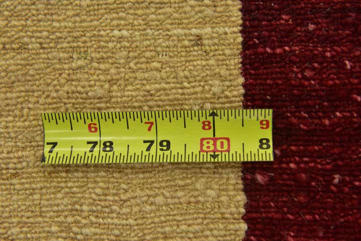 6' 7 x 10' Hand Knotted Kashkuli Gabbeh Wool Rug