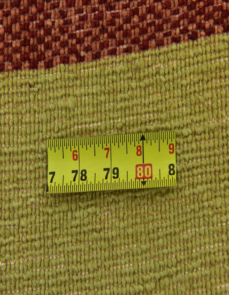 Detail image of 8' x 9' 10 Hand Knotted Kashkuli Gabbeh Wool Rug