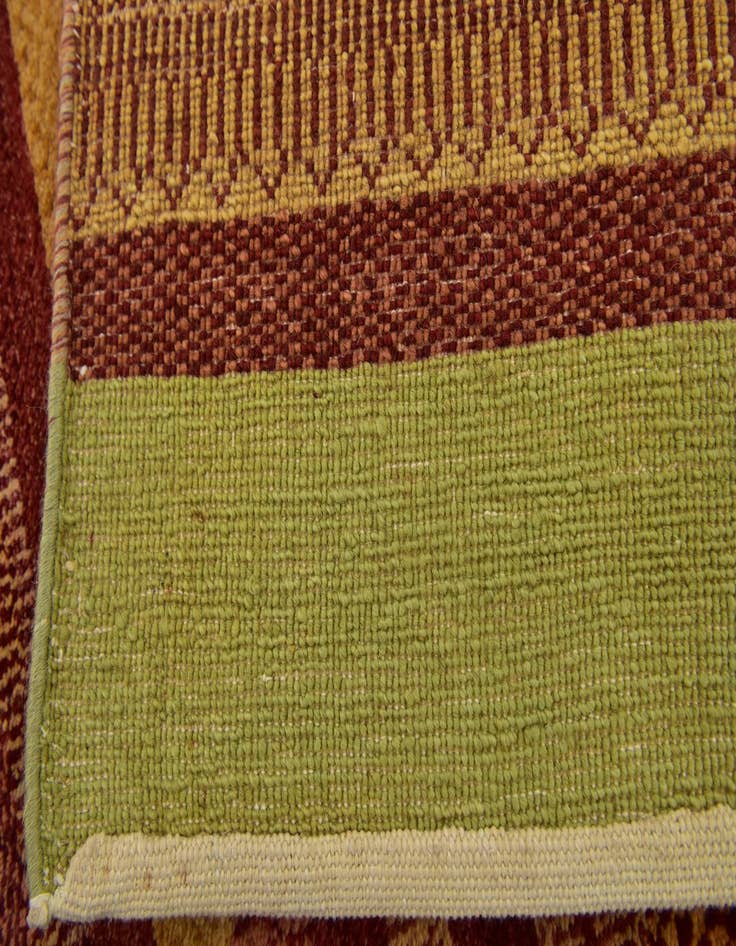 Detail image of 8' x 9' 10 Hand Knotted Kashkuli Gabbeh Wool Rug