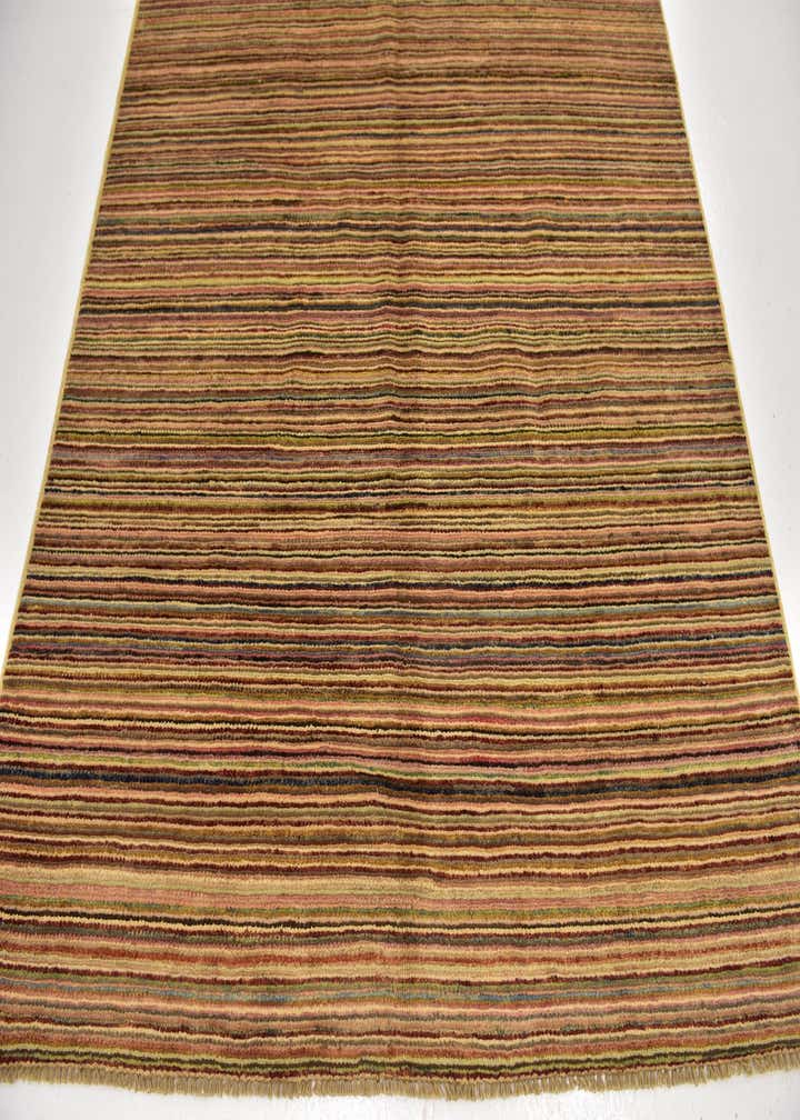 5' 3 x 7' 4 Hand Knotted Kashkuli Gabbeh Wool Rug