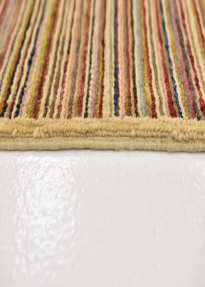 5' 3 x 7' 4 Hand Knotted Kashkuli Gabbeh Wool Rug