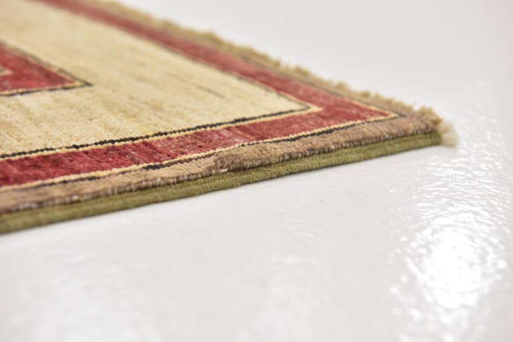 Detail image of 6' x 8' 2 Hand Knotted Kashkuli Gabbeh Wool Rug