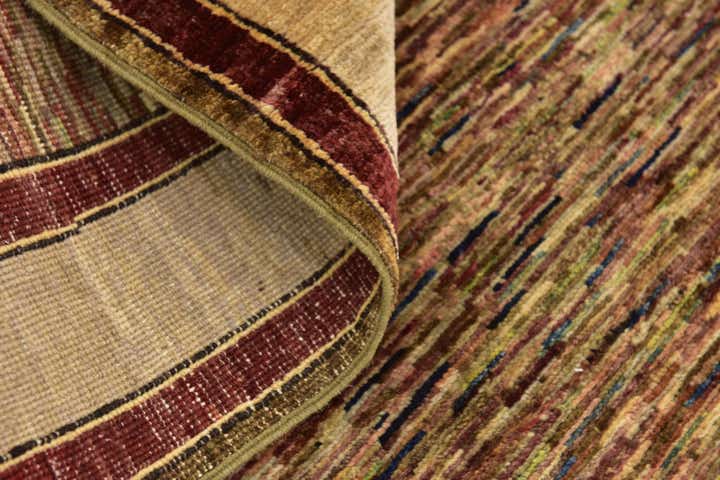 6' x 8' 2 Hand Knotted Kashkuli Gabbeh Wool Rug