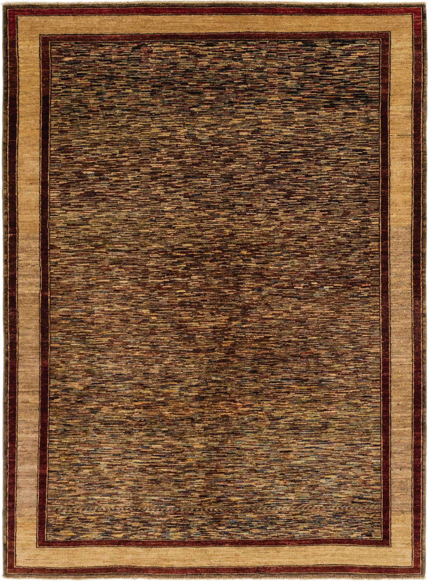 6' x 8' 2 Hand Knotted Kashkuli Gabbeh Wool Rug