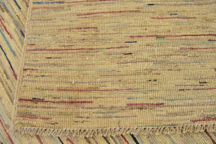 6' 3 x 9' 7 Hand Knotted Kashkuli Gabbeh Wool Rug