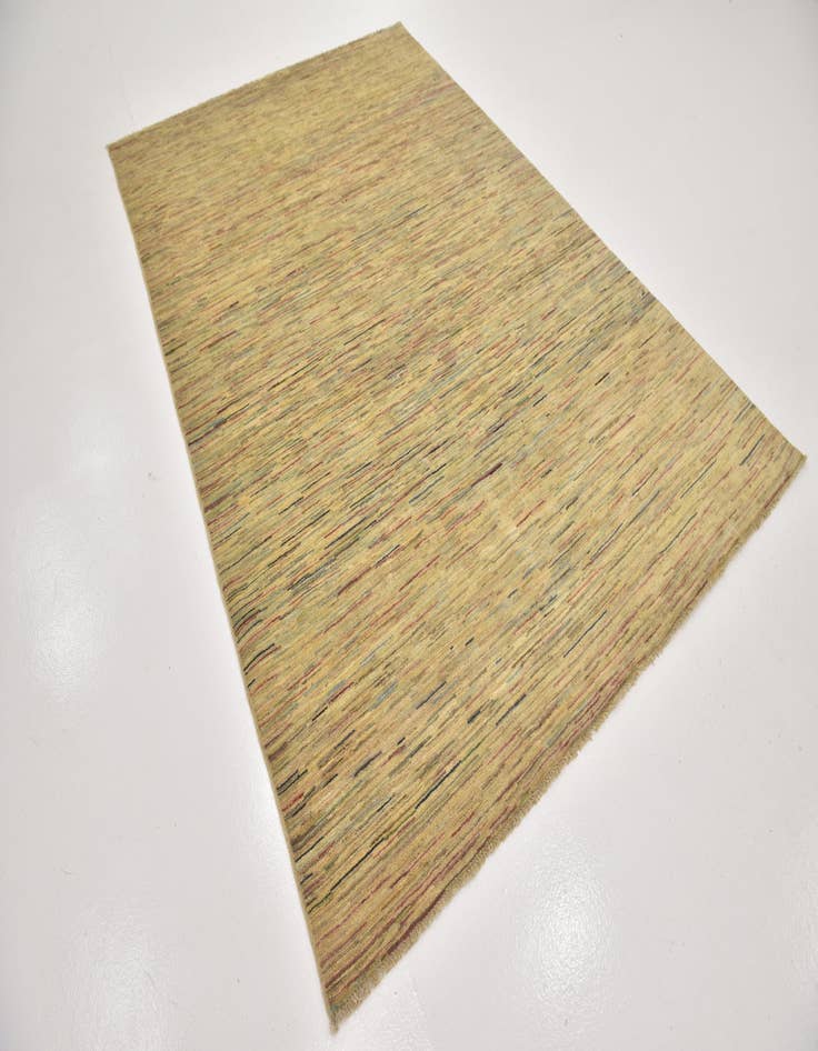 Detail image of 6' 3 x 9' 7 Hand Knotted Kashkuli Gabbeh Wool Rug