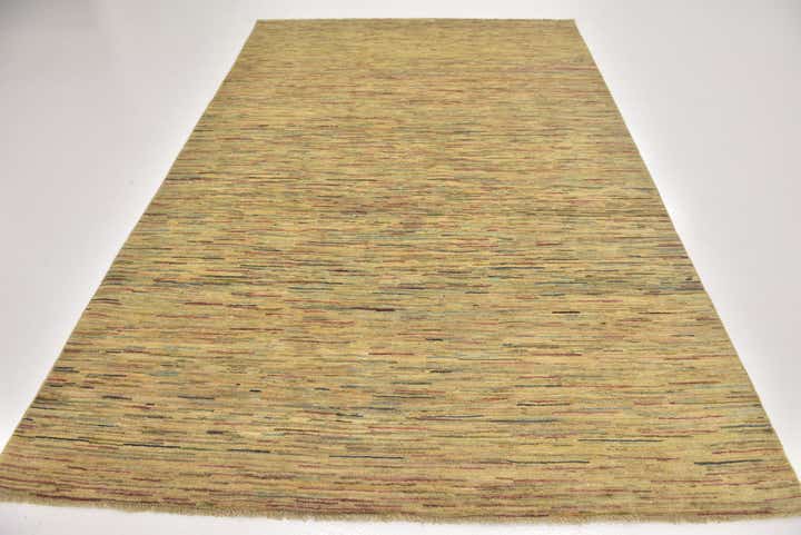 6' 3 x 9' 7 Hand Knotted Kashkuli Gabbeh Wool Rug