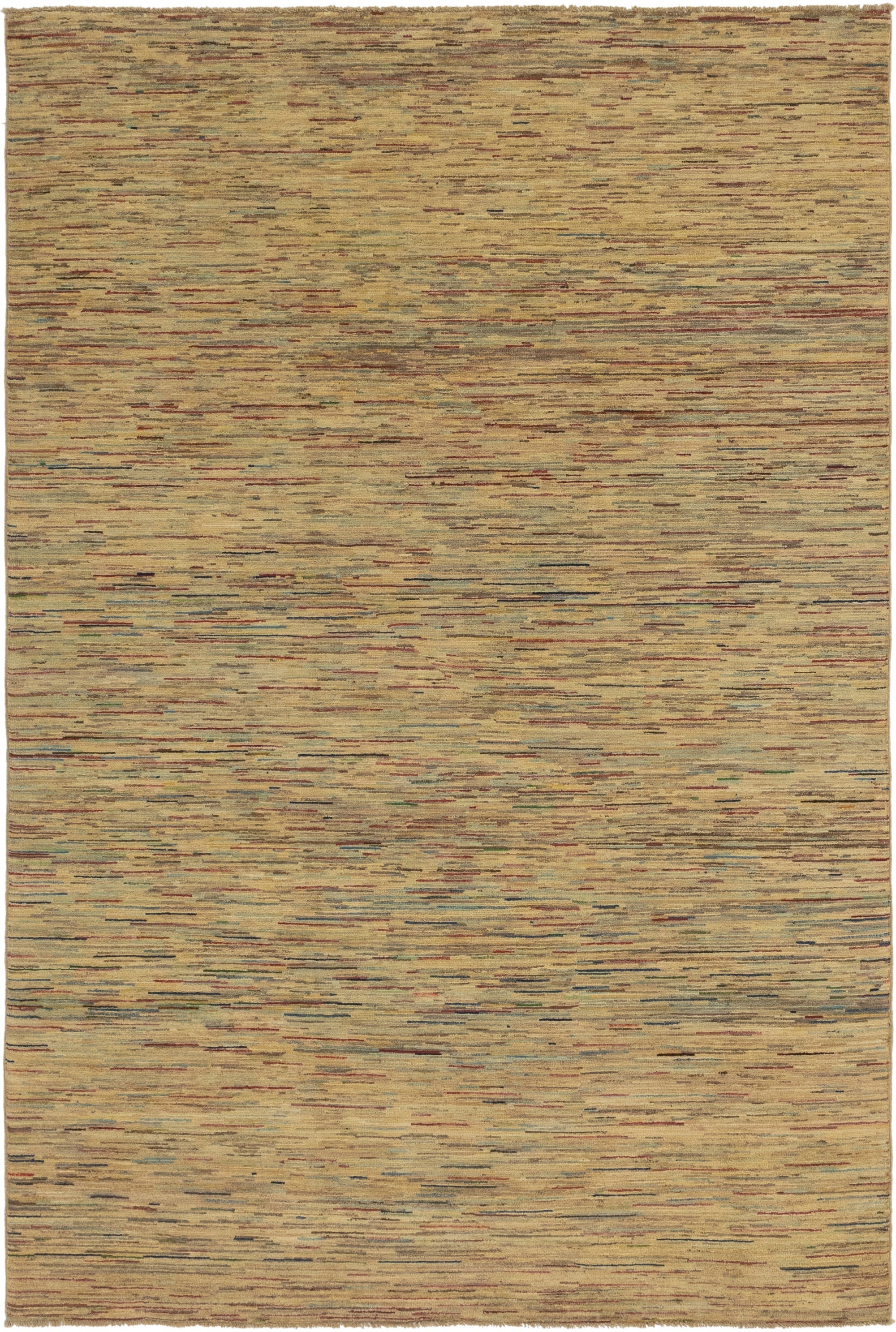 6' 3 x 9' 7 Hand Knotted Kashkuli Gabbeh Wool Rug