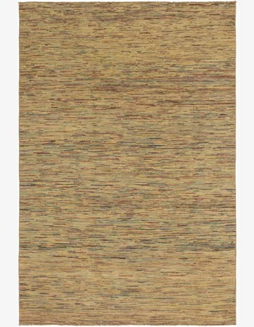 6' 3 x 9' 7 Hand Knotted Kashkuli Gabbeh Wool Rug