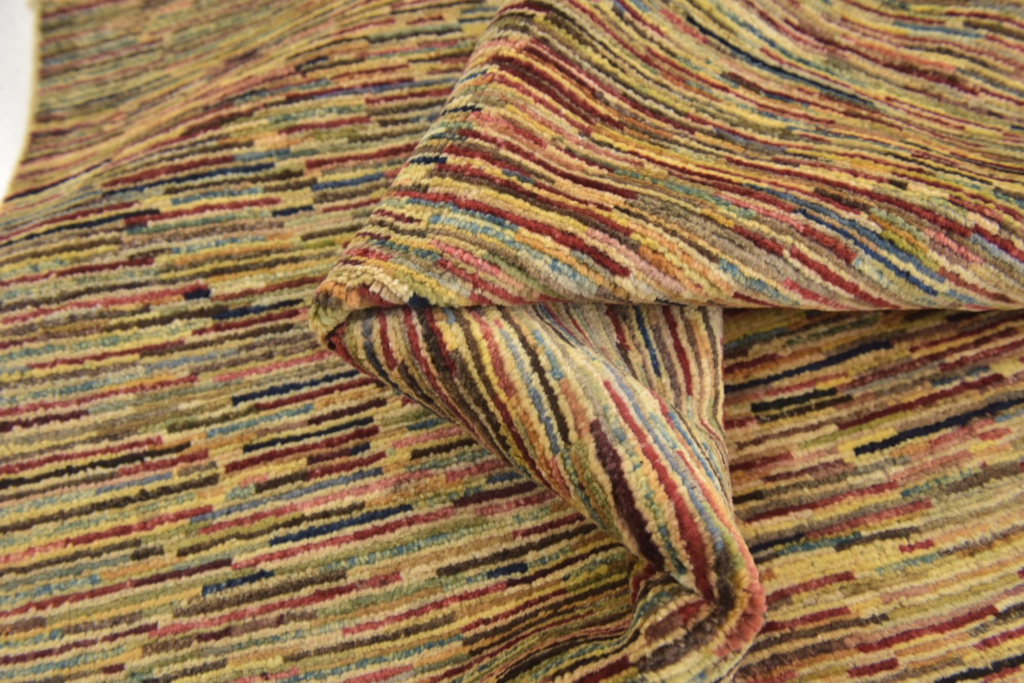 6' x 9' 4 Hand Knotted Kashkuli Gabbeh Wool Rug