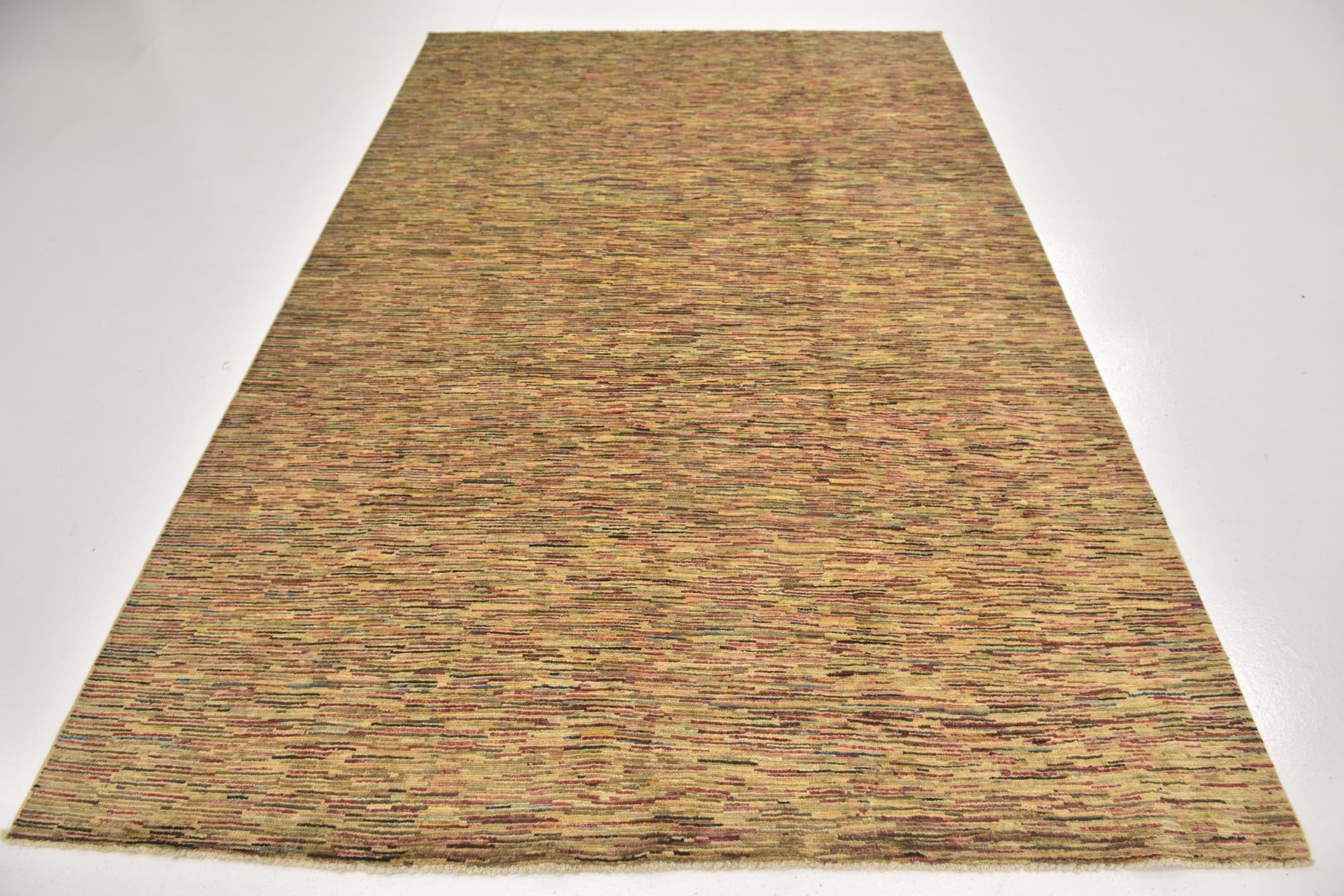 6' x 9' 4 Hand Knotted Kashkuli Gabbeh Wool Rug