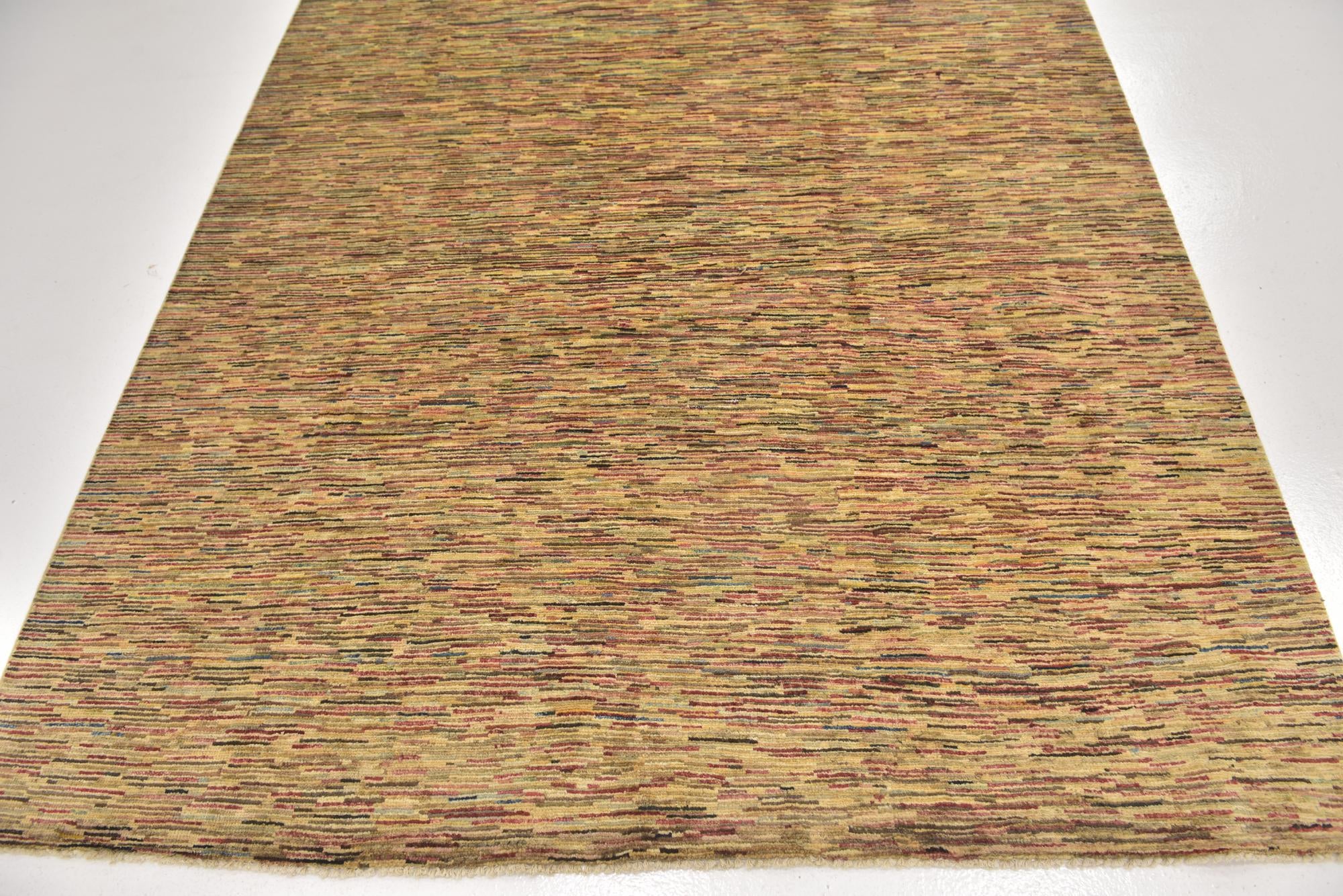 6' x 9' 4 Hand Knotted Kashkuli Gabbeh Wool Rug