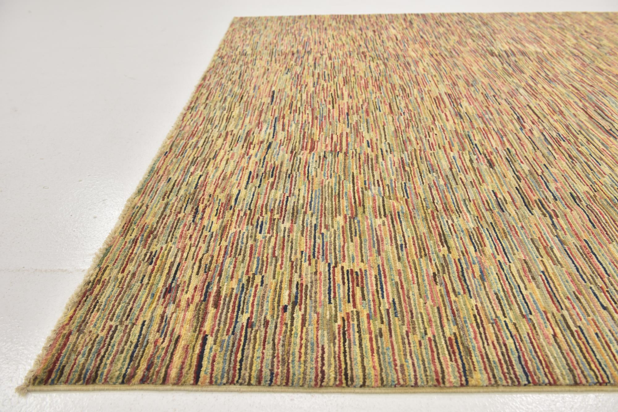 6' x 9' 4 Hand Knotted Kashkuli Gabbeh Wool Rug