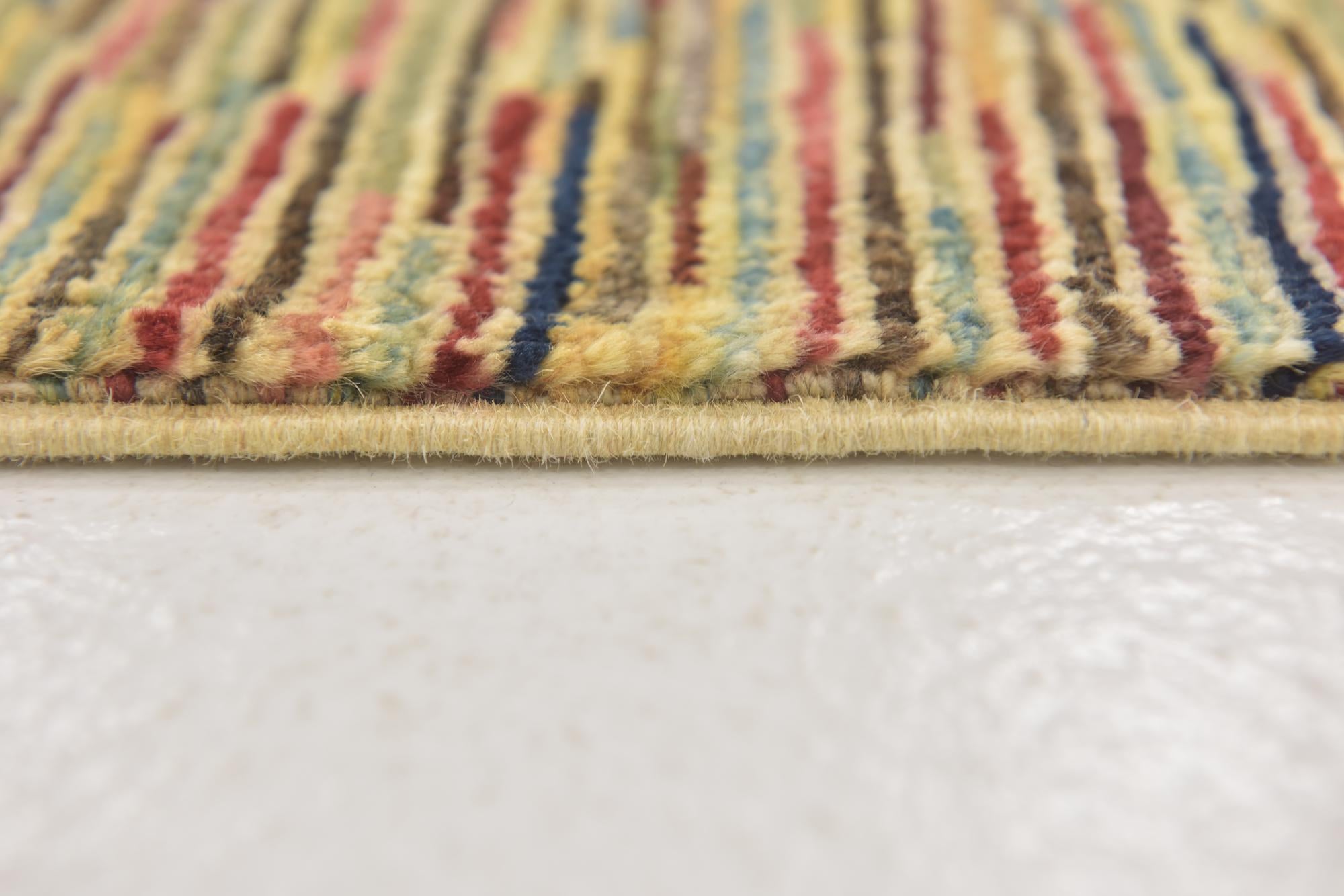 6' x 9' 4 Hand Knotted Kashkuli Gabbeh Wool Rug