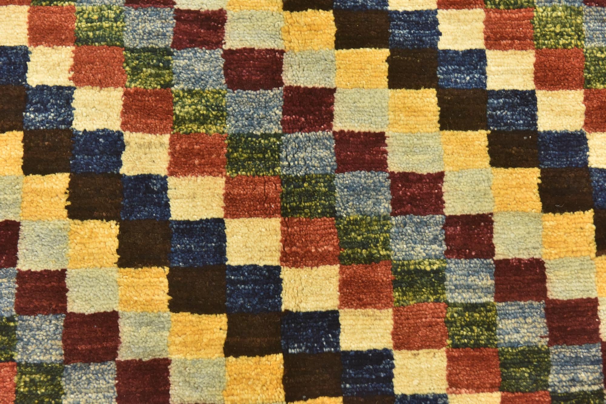 5' x 6' 7 Hand Knotted Kashkuli Gabbeh Oriental Wool Rug