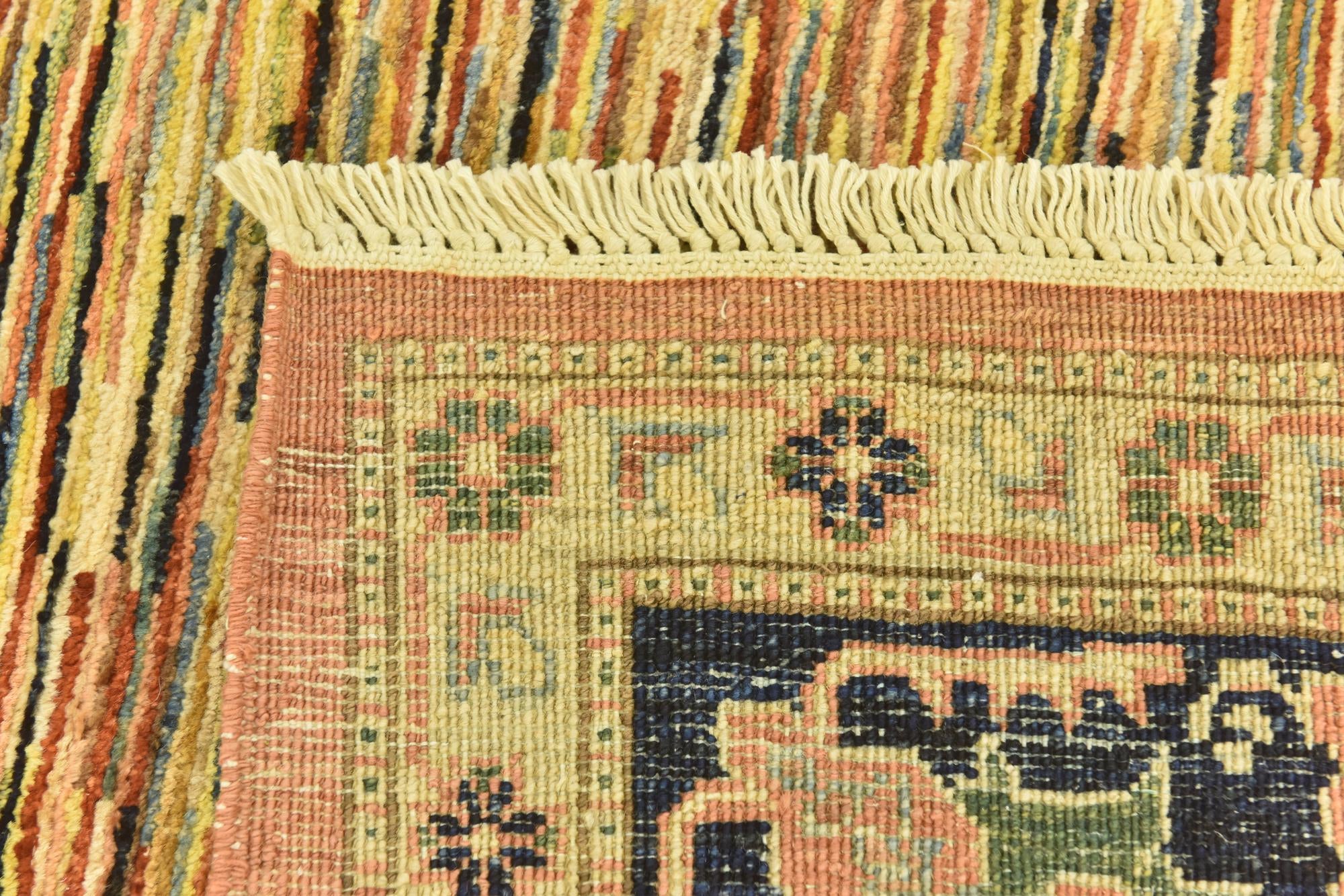 5' 8 x 7' 4 Hand Knotted Kashkuli Gabbeh Wool Rug