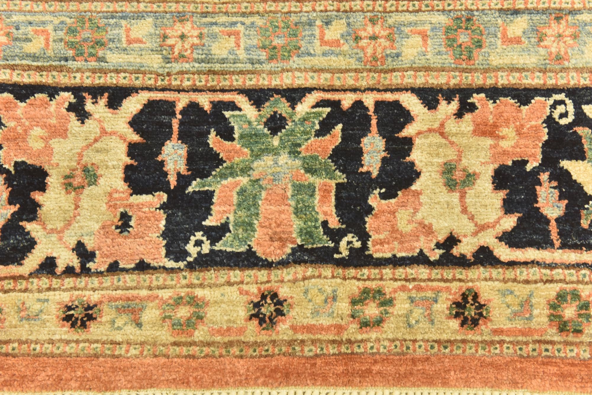 5' 8 x 7' 4 Hand Knotted Kashkuli Gabbeh Wool Rug