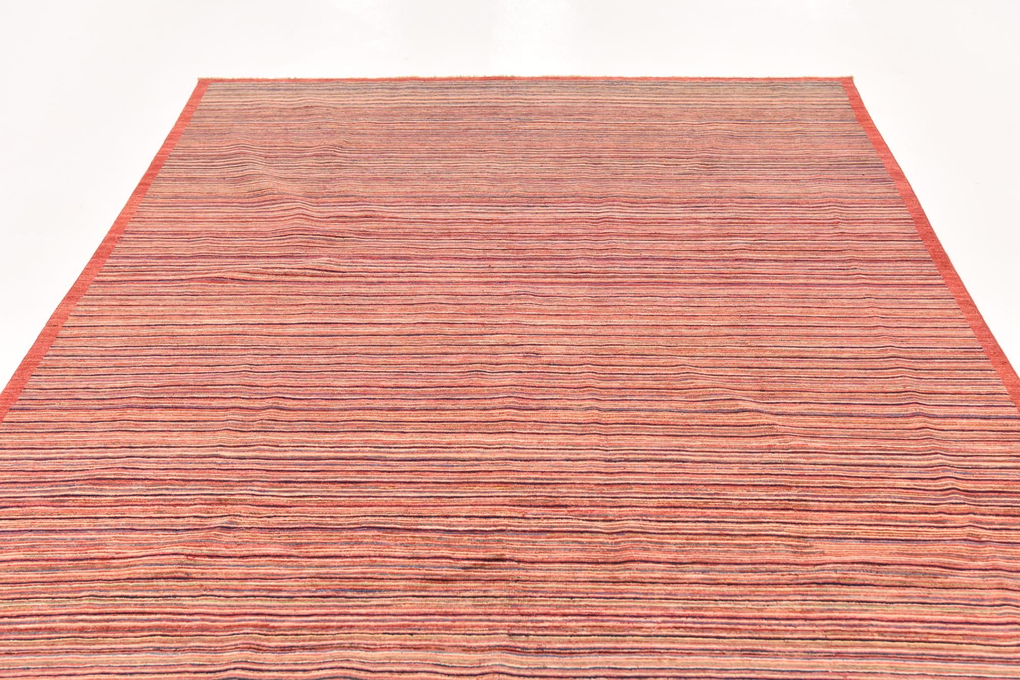 6' 4 x 9' 11 Hand Knotted Kashkuli Gabbeh Wool Rug