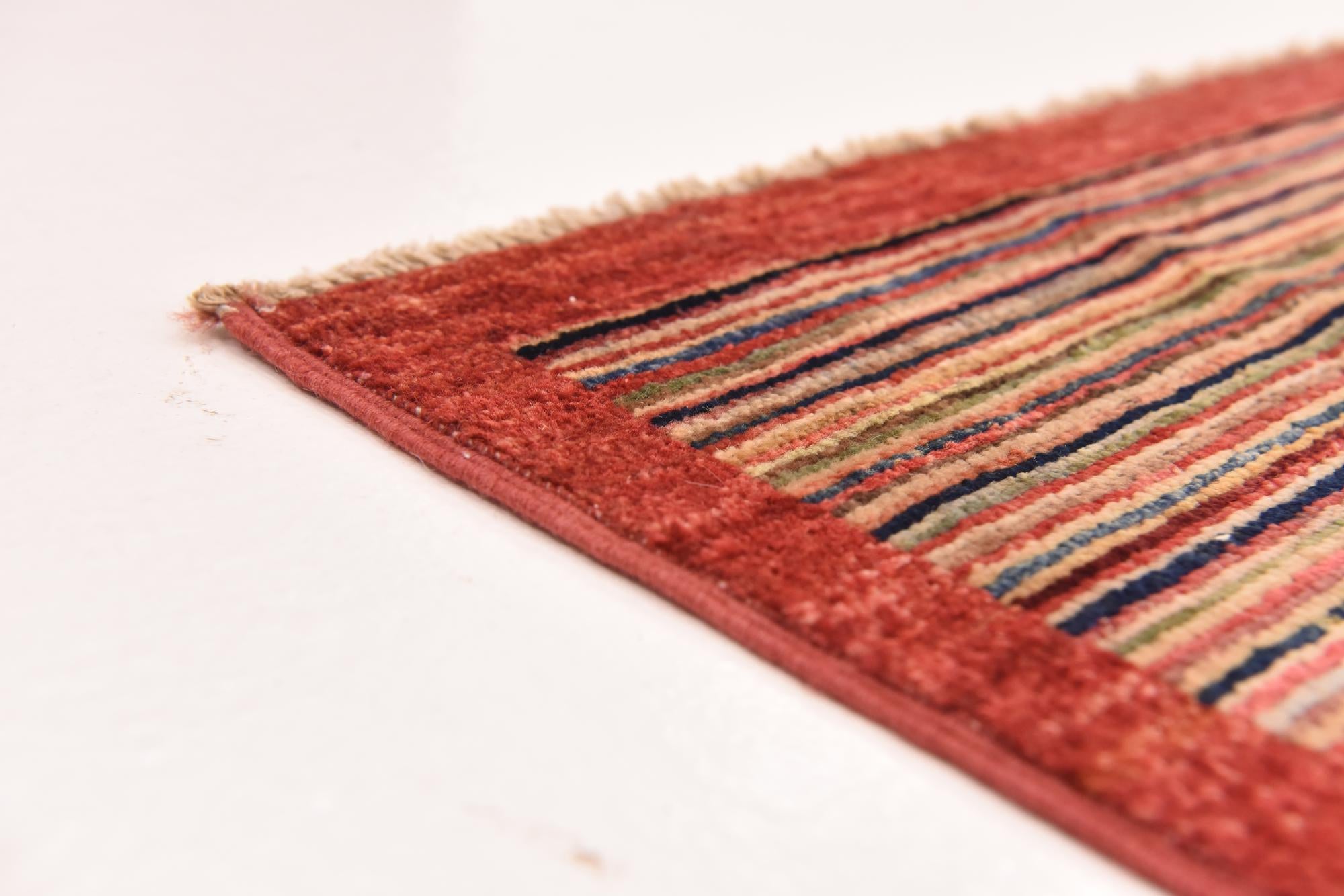 6' 4 x 9' 11 Hand Knotted Kashkuli Gabbeh Wool Rug