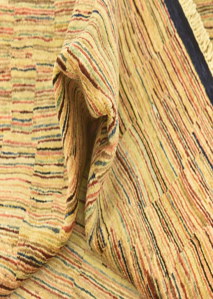 6' 8 x 9' 6 Hand Knotted Kashkuli Gabbeh Wool Rug