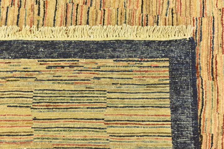 6' 8 x 9' 6 Hand Knotted Kashkuli Gabbeh Wool Rug