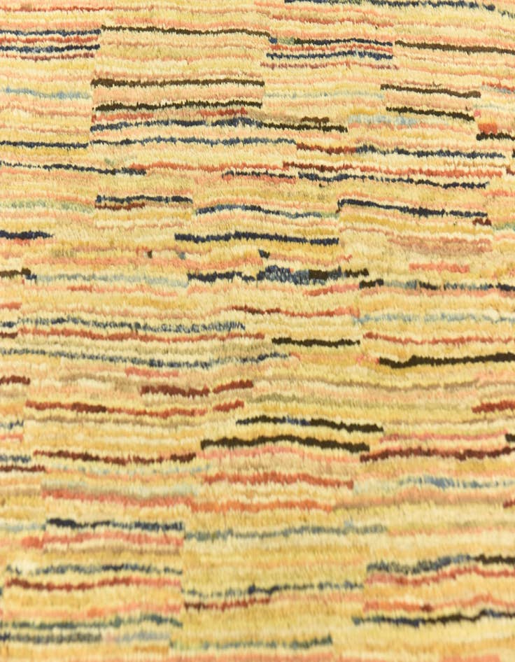 Detail image of 6' 8 x 9' 6 Hand Knotted Kashkuli Gabbeh Wool Rug