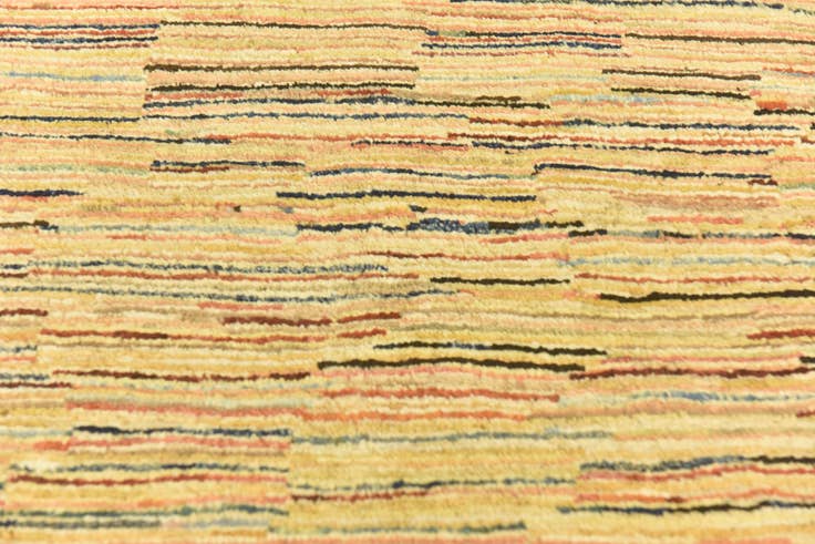 Detail image of 6' 8 x 9' 6 Hand Knotted Kashkuli Gabbeh Wool Rug