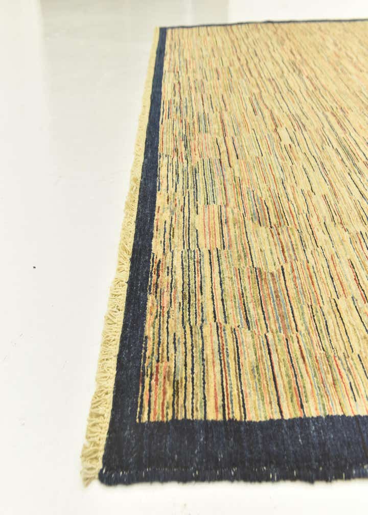 6' 8 x 9' 6 Hand Knotted Kashkuli Gabbeh Wool Rug