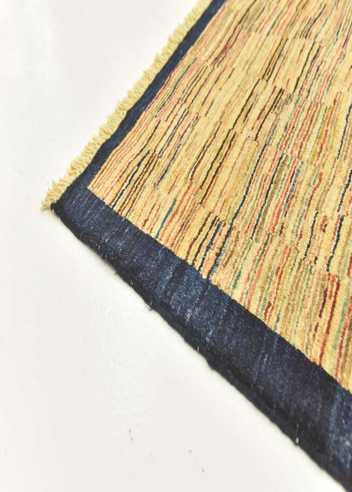 6' 8 x 9' 6 Hand Knotted Kashkuli Gabbeh Wool Rug