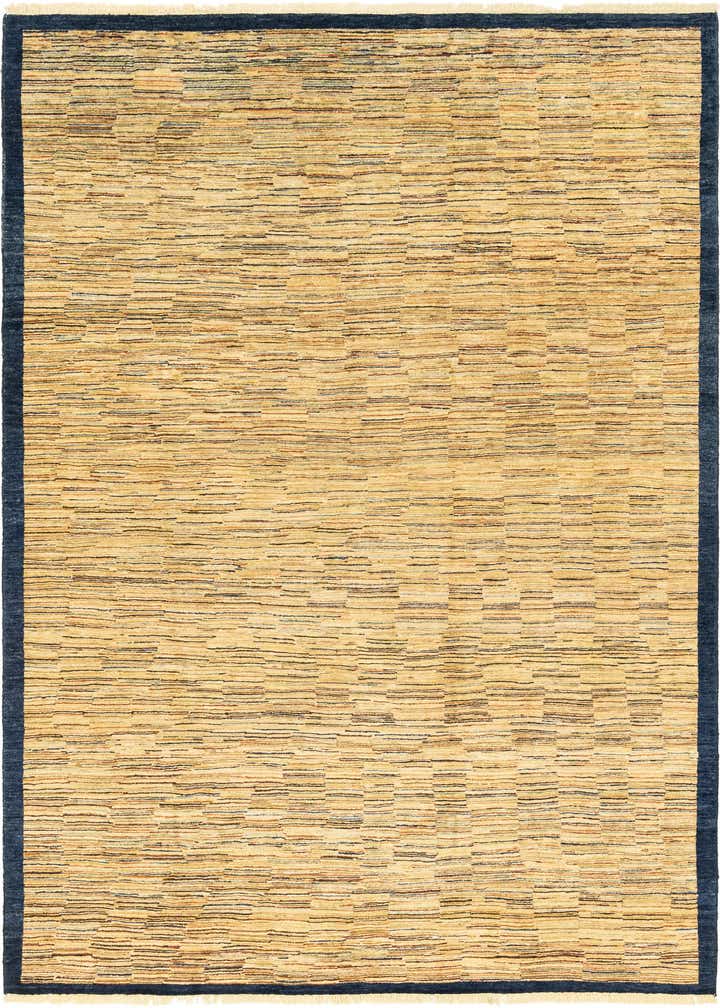 6' 8 x 9' 6 Hand Knotted Kashkuli Gabbeh Wool Rug