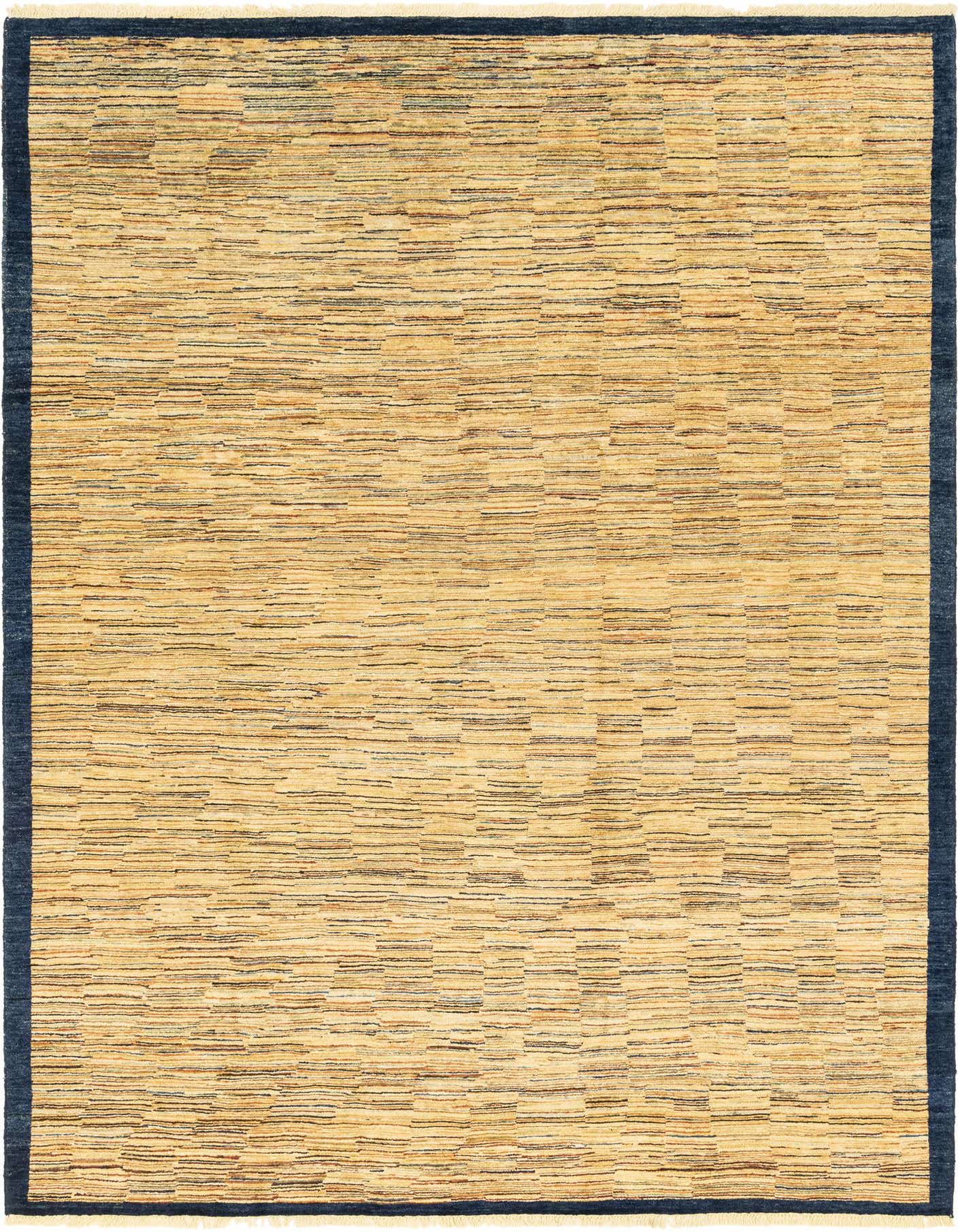 6' 8 x 9' 6 Hand Knotted Kashkuli Gabbeh Wool Rug