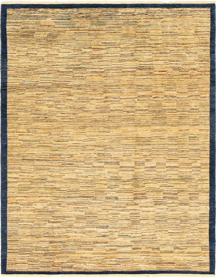 Detail image of 6' 8 x 9' 6 Hand Knotted Kashkuli Gabbeh Wool Rug