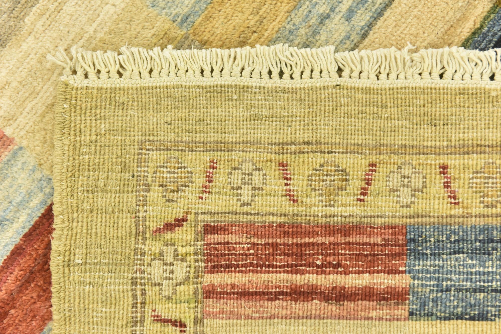 3' 4 x 5' Hand Knotted Kashkuli Gabbeh Wool Rug
