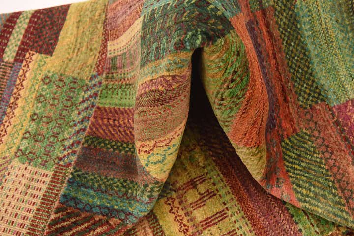 6' 5 x 9' 6 Hand Knotted Kashkuli Gabbeh Wool Rug