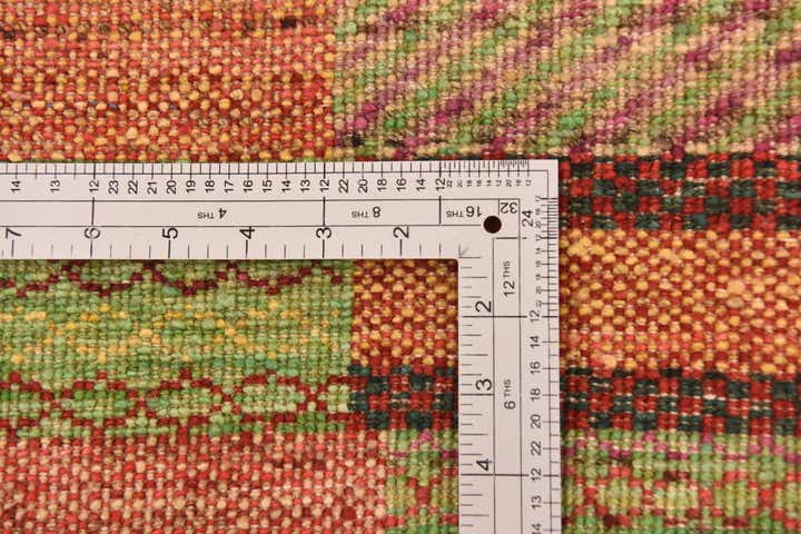 6' 5 x 9' 6 Hand Knotted Kashkuli Gabbeh Wool Rug