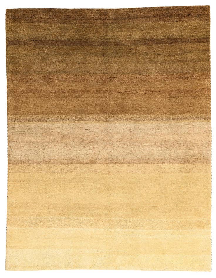 Detail image of 5' 7 x 8' Hand Knotted Kashkuli Gabbeh Wool Rug