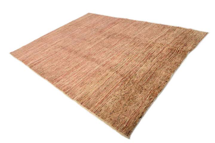 6' 6 x 9' Hand Knotted Kashkuli Gabbeh Wool Rug