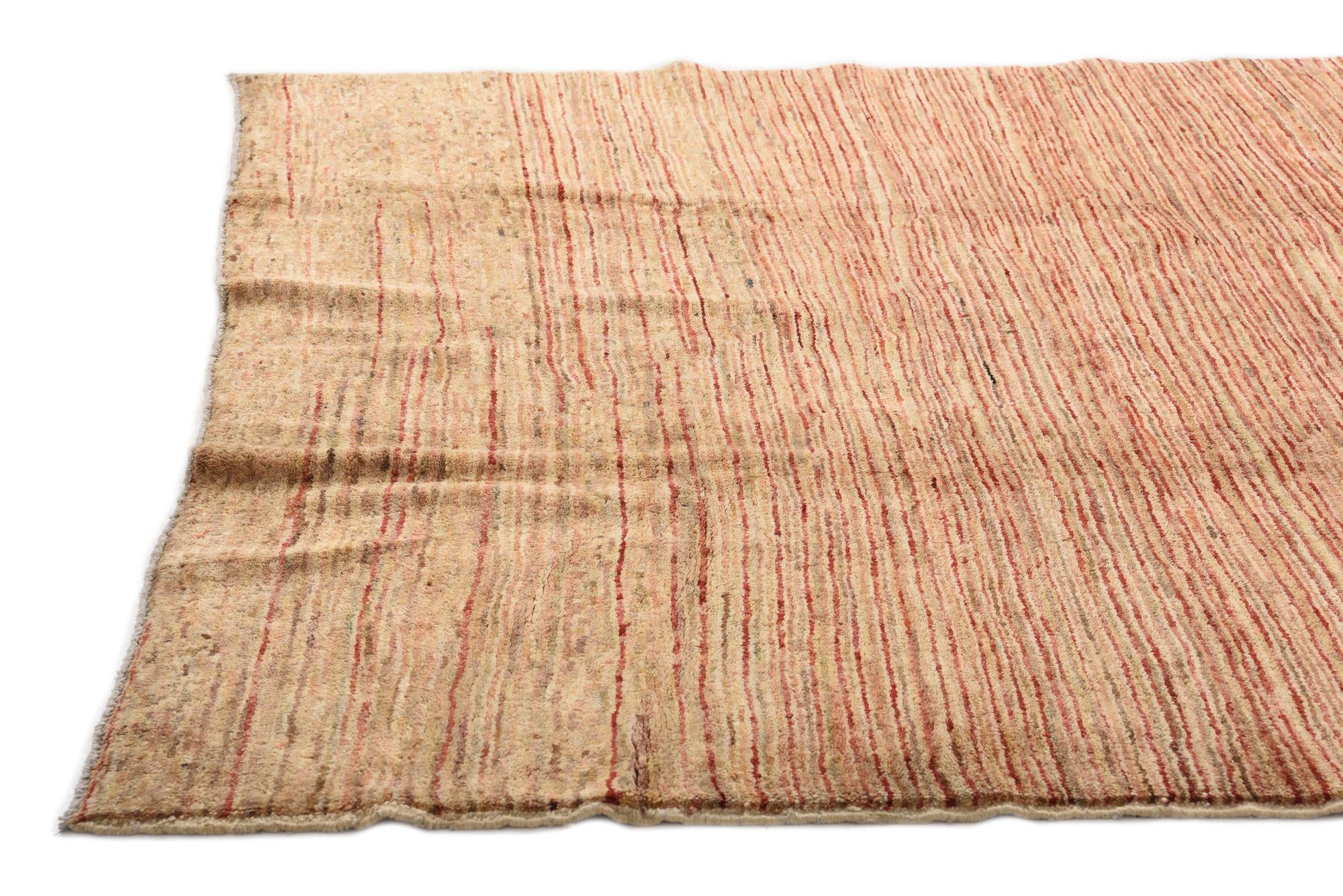 6' 6 x 9' Hand Knotted Kashkuli Gabbeh Wool Rug