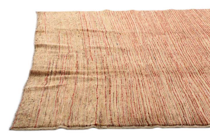 6' 6 x 9' Hand Knotted Kashkuli Gabbeh Wool Rug