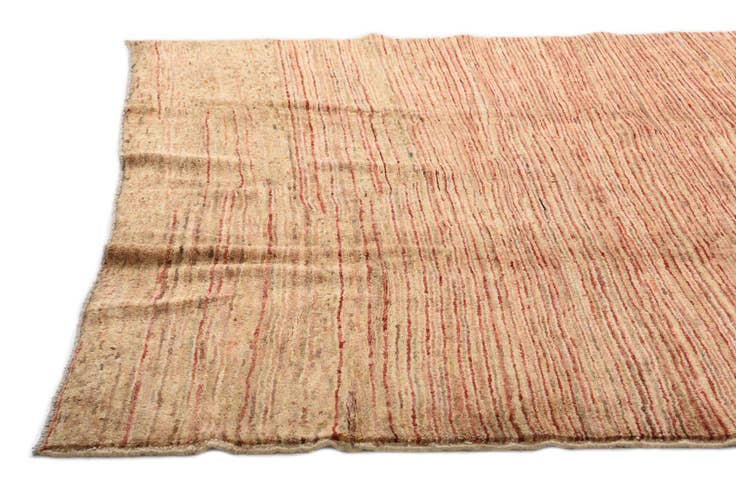 Detail image of 6' 6 x 9' Hand Knotted Kashkuli Gabbeh Wool Rug
