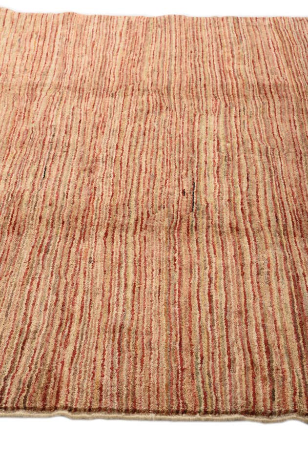 Detail image of 6' 6 x 9' Hand Knotted Kashkuli Gabbeh Wool Rug