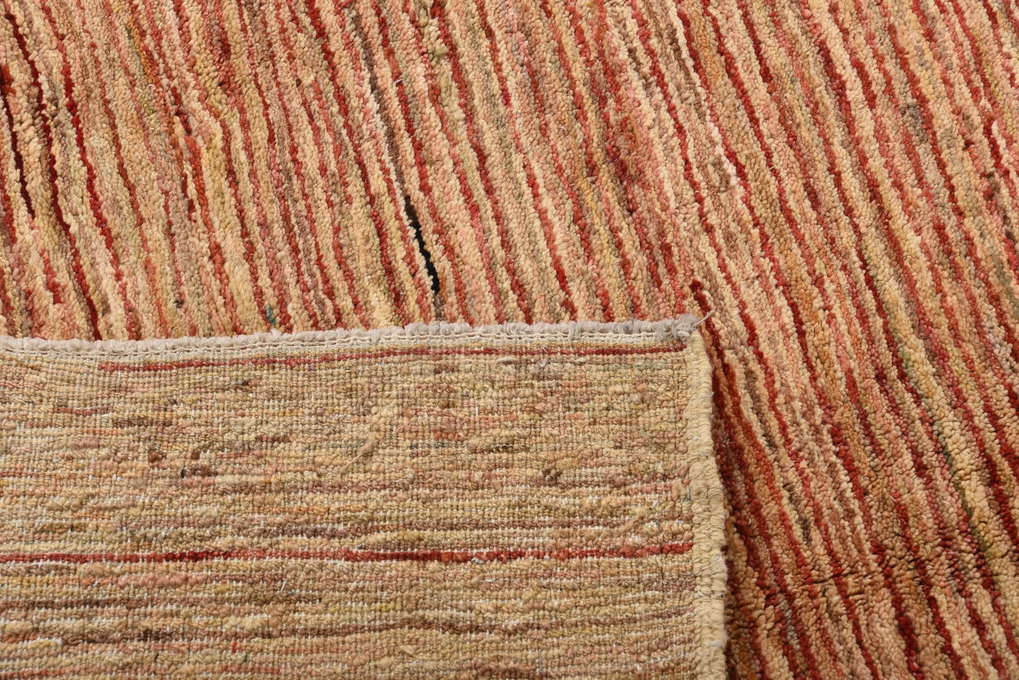 6' 6 x 9' Hand Knotted Kashkuli Gabbeh Wool Rug
