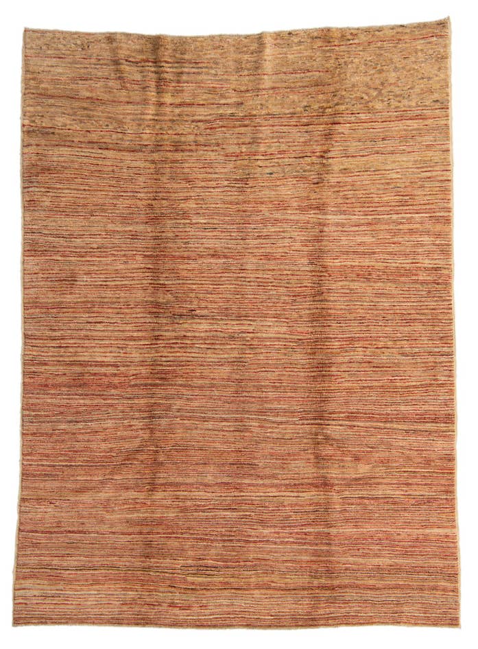 Detail image of 6' 6 x 9' Hand Knotted Kashkuli Gabbeh Wool Rug
