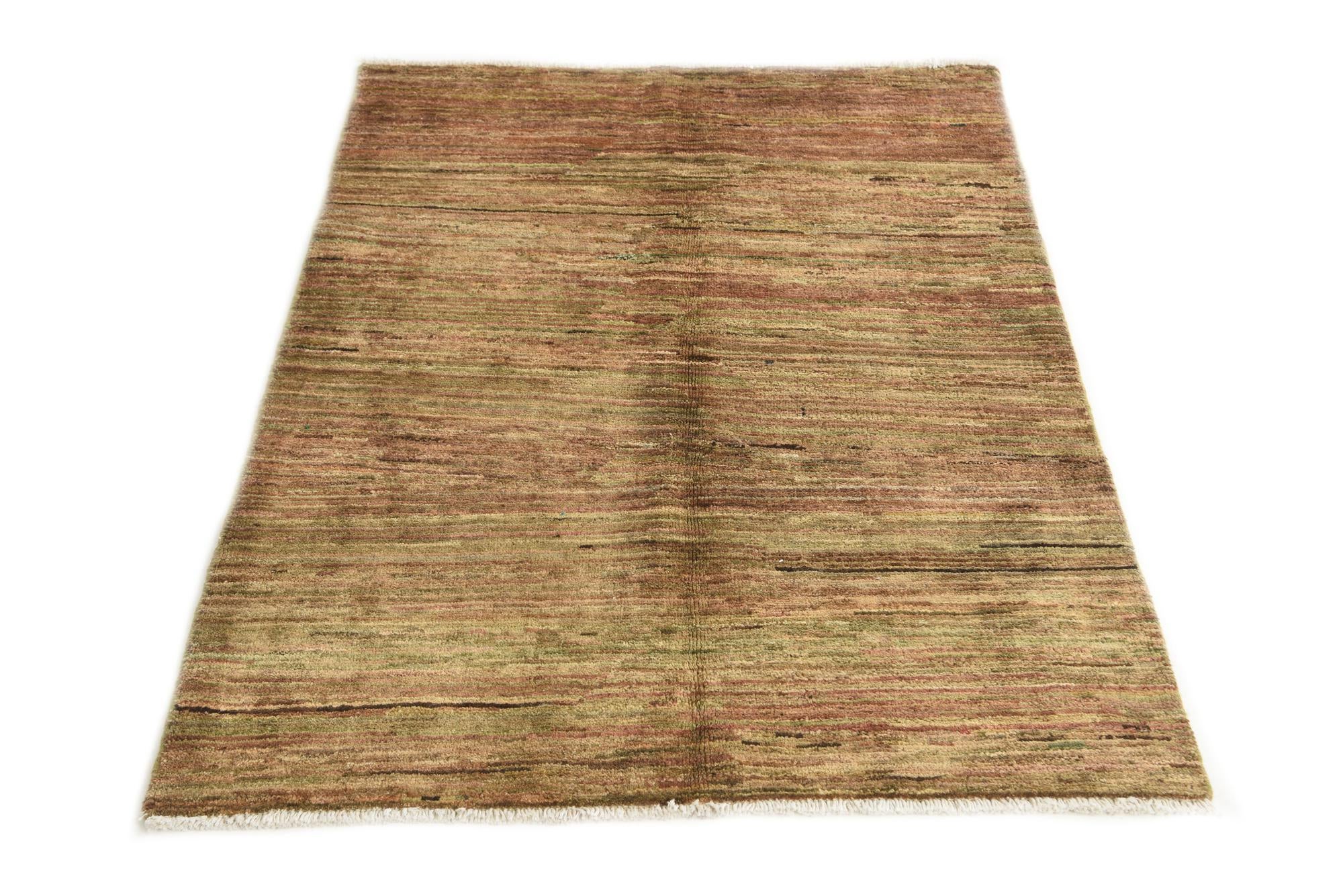 3' 2 x 4' 7 Hand Knotted Kashkuli Gabbeh Wool Rug