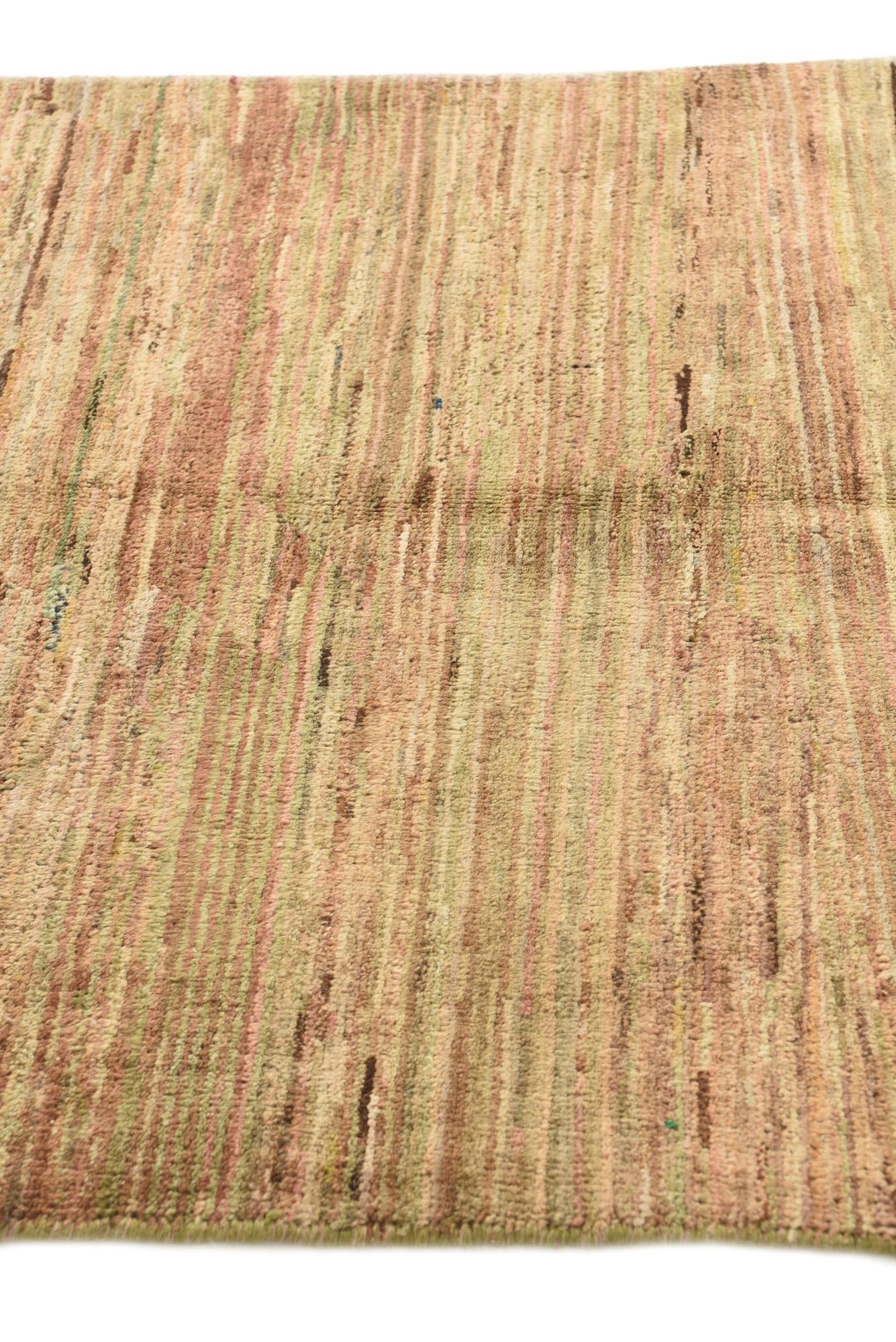 3' 2 x 4' 7 Hand Knotted Kashkuli Gabbeh Wool Rug