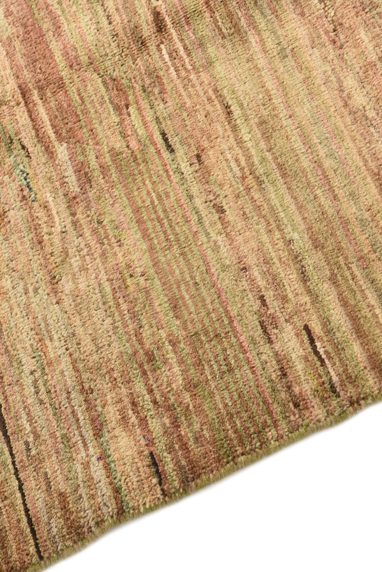 3' 2 x 4' 7 Hand Knotted Kashkuli Gabbeh Wool Rug