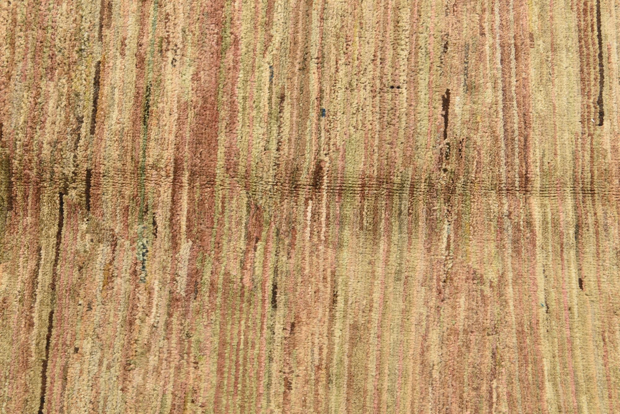 3' 2 x 4' 7 Hand Knotted Kashkuli Gabbeh Wool Rug