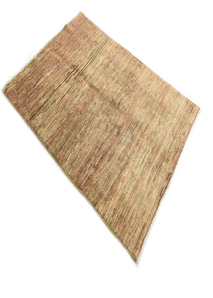 3' 4 x 4' 7 Hand Knotted Kashkuli Gabbeh Wool Rug