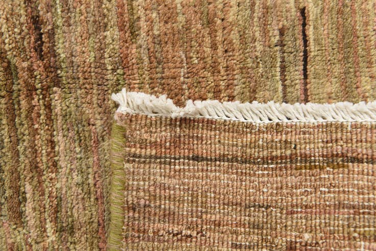Detail image of 3' 4 x 4' 7 Hand Knotted Kashkuli Gabbeh Wool Rug